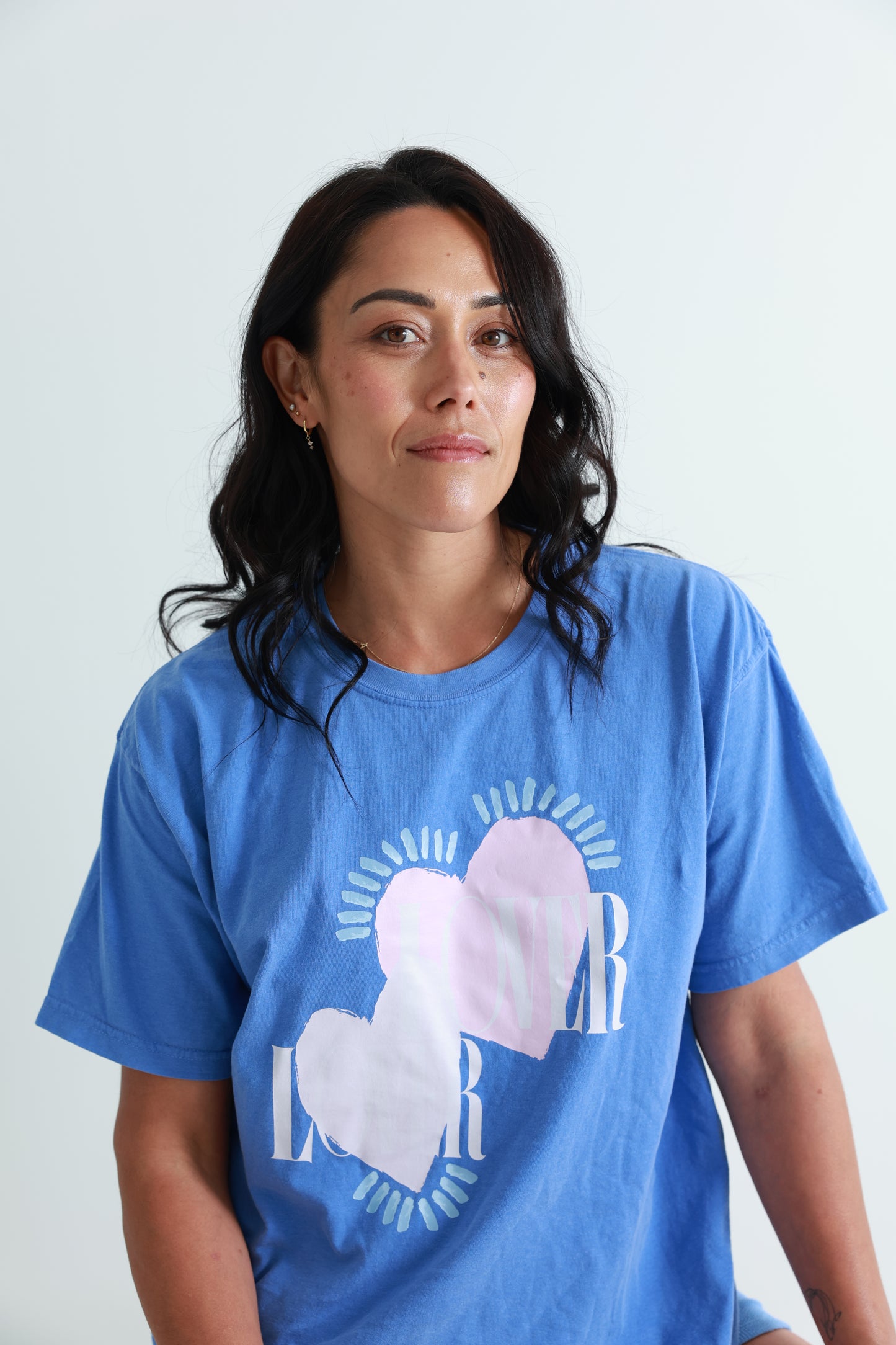 LOVER LOVER TEE - OCEAN