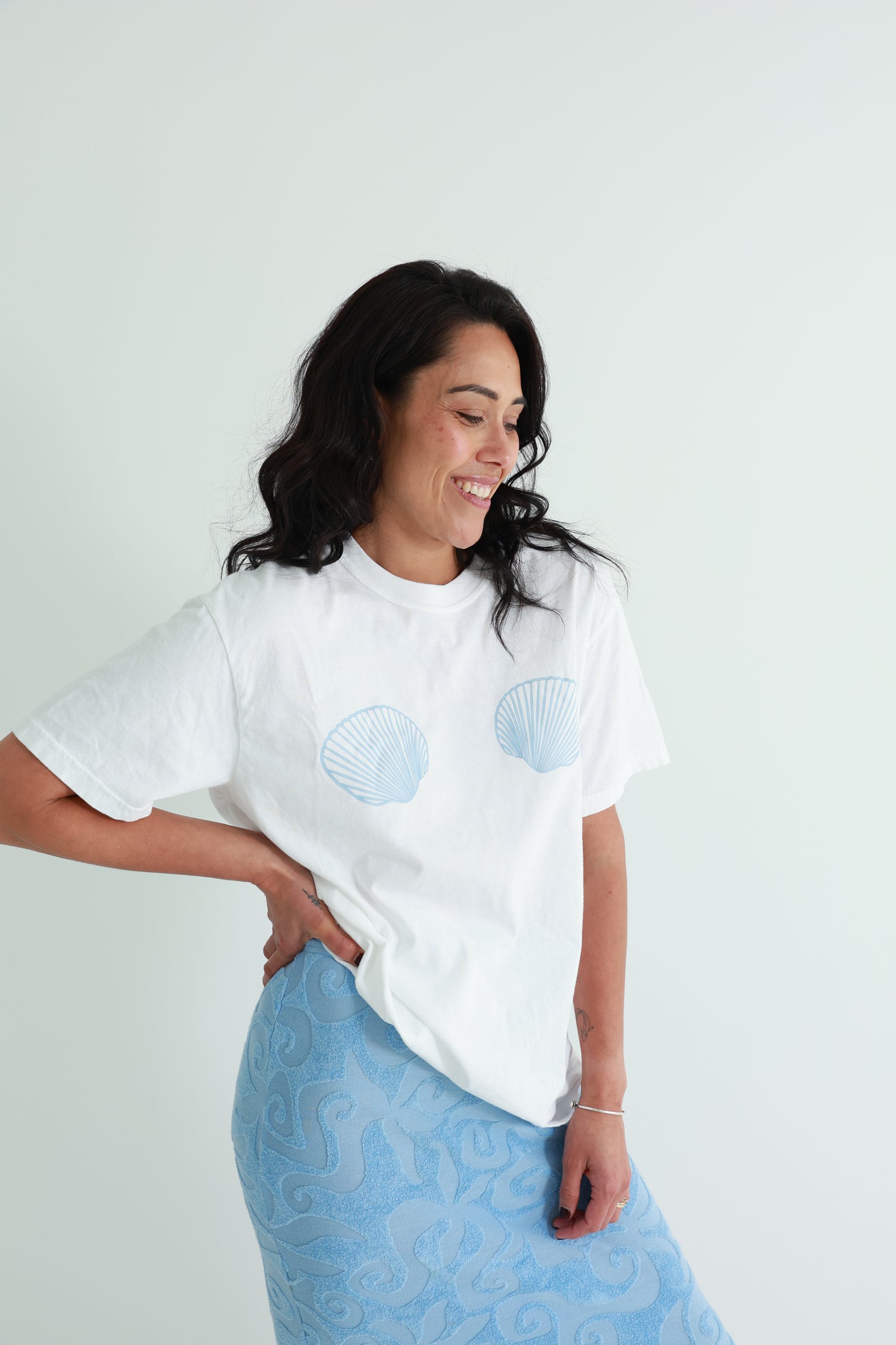 MERMAID TEE - CLOUD