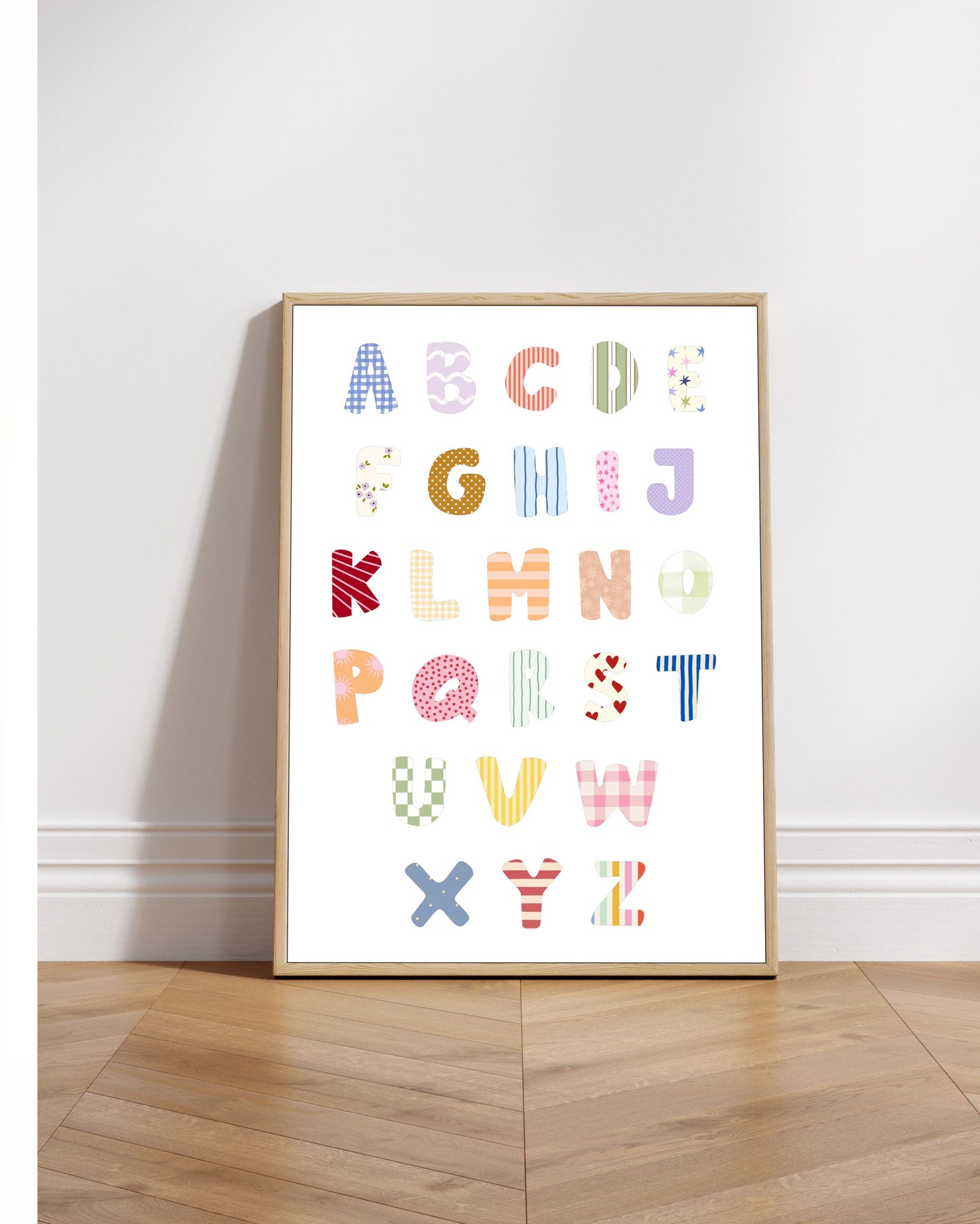 ALPHABET ART PRINT