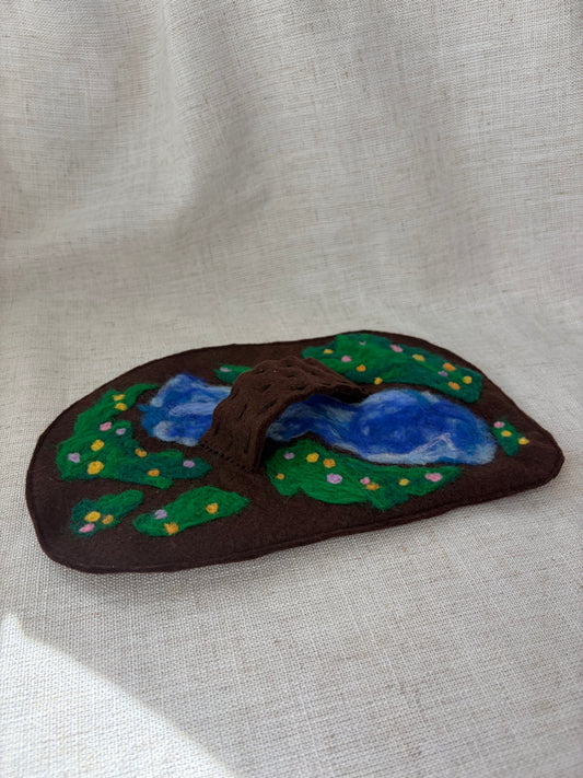 WISHFALL WELL FAIRY FELT MAT