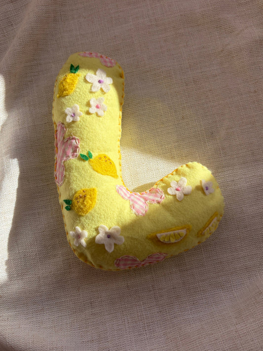CUSTOM FELT INITIAL
