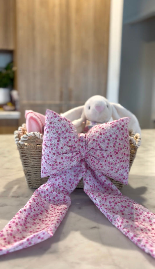 FABRIC BOW - FLORA LOVE