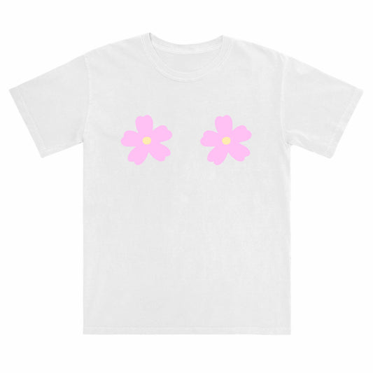 BLOSSOM TEE - CLOUD